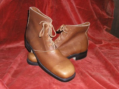 17th Century English Civil War Soldiers Ankle Boots