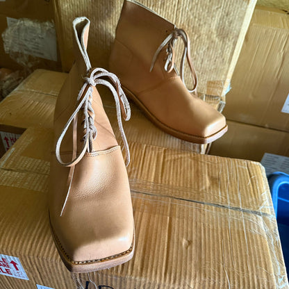 17th Century English Civil War Soldiers Ankle Boots